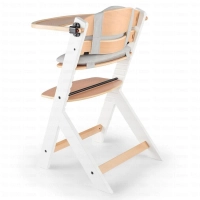 Chaise haute avec coussin ENOCK - Kinderkraft - bois/blanc