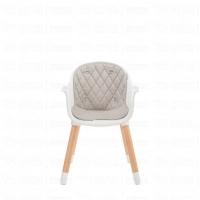 Chaise haute SIENNA - Kinderkraft - gris