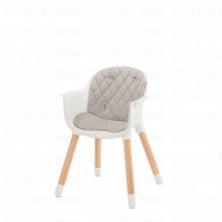 Chaise haute SIENNA - Kinderkraft - gris