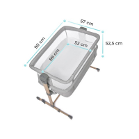 Lit Cododo Kinderkraft Neste Air - Wood