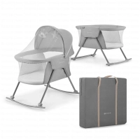 Berceau Bébé LOVI - Kinderkraft - gris
