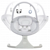 Balancelle Transat Bébé LULI - Kinderkraft - gris