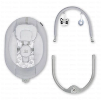 Balancelle Transat Bébé LULI - Kinderkraft - gris