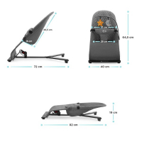 Transat Kinderkraft Mimi - Grey