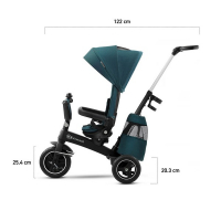 Tricycle Kinderkraft Easytwist - Midnight Green