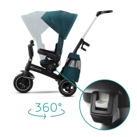 Tricycle Kinderkraft Easytwist - Midnight Green