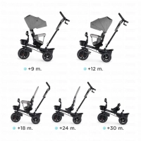 Tricycle SPINSTEP - Kinderkraft - gris