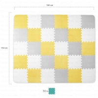 Tapis d'Éveil LUNO - Kinderkraft - jaune