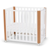Lit Bébé KOYA - Kinderkraft - bois/blanc