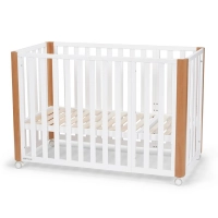 Lit Bébé KOYA - Kinderkraft - bois/blanc
