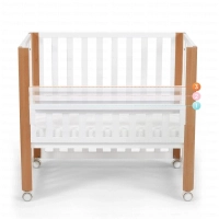 Lit Bébé KOYA - Kinderkraft - bois/blanc
