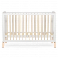 Lit Bébé NICO - Kinderkraft - bois/blanc