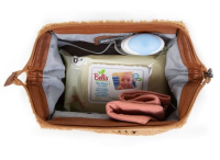 Trousse de Toilette Childhome Baby Necessities - Teddy Beige