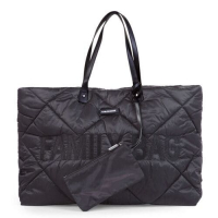 Sac à Langer Childhome Family Bag - Matelasse Black