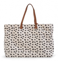 Sac à Langer Childhome Family Bag - Canvas Léopard