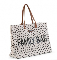 Sac à Langer Childhome Family Bag - Canvas Léopard