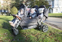 Poussette 6 Places Childhome Sixseater - Anthracite