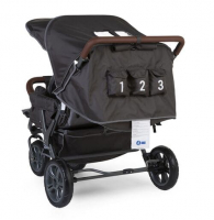 Poussette 3 Places Childhome Triplet - Anthracite