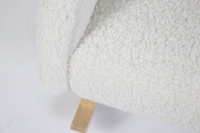 Chaise à Bascule Childhome - Teddy Blanc