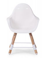 Chaise Haute Childhome Evolu 2 - Naturel/Blanc