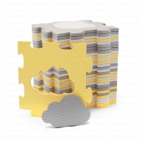 Tapis d'Éveil LUNO SHAPES - Kinderkraft - jaune