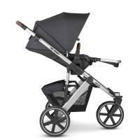 Poussette ABC Design Salsa 3 - Storm + Coque Auto Tulip - Black