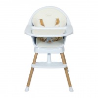 Chaise Haute Quax Ultimo 3 Luxe - White