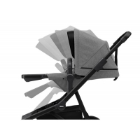 Poussette Thule Sleek - Châssis Black/ Grey Melange
