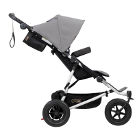 Poussette Double Mountain Buggy Duet V3.2 - Silver + 2 Cocoon V2