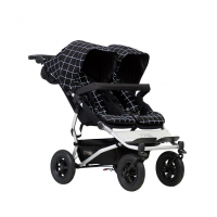 Poussette Double Mountain Buggy Duet V3.2 - Grid + 2 Cocoon V2