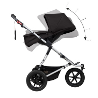 Poussette Mountain Buggy Urban Jungle + Nacelle Plus - Black