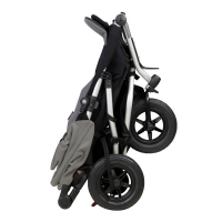 Poussette Double Mountain Buggy Duet V3.2 - Silver + Cocoon Jumeaux