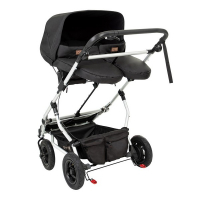 Poussette Double Mountain Buggy Duet V3.2 - Black + Nacelle Jumeaux