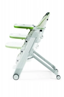 Chaise-Haute 2-en-1 Peg Perego Siesta Follow Me - Noce