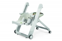 Chaise-Haute 2-en-1 Peg Perego Siesta Follow Me - Ice