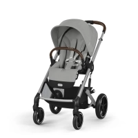 Poussette Tout-Terrain Balios S Lux 2024 - Châssis Silver et Siège Stone Grey - CYBEX - Stone Grey