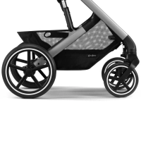 Poussette Tout-Terrain Balios S Lux 2024 - Châssis Silver et Siège Stone Grey - CYBEX - Stone Grey