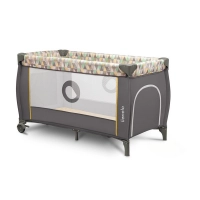 Lit Parapluie Lionelo Sven Plus - Yellow Scandi