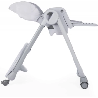 Chaise Haute Chicco Polly 2 Start - Happy Silver