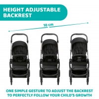 Poussette Chicco One4Ever - Desert Taupe