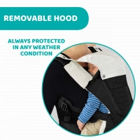 Porte-Bébé Chicco Hip Seat - Pirate Black