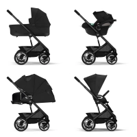 Poussette Cybex Talos S Lux 2 BLK - Moon Black