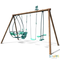 Balançoire Soulet - rond Suzanne (Nouvelle Version)