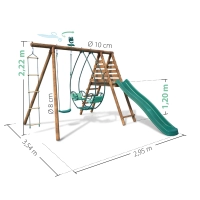 Balançoire / Station Soulet -  Lavande