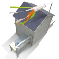 Maisonnette Soulet -  Blanche