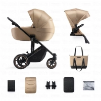 Poussette Duo PRIME 2 - Kinderkraft - beige