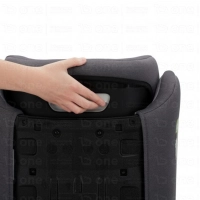 Siège auto JUNIOR FIX 2 I-Size - Kinderkraft - gris