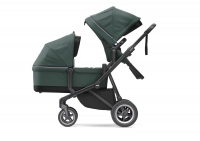 Poussette Thule Sleek - Châssis Black + Nacelle - Mallard Green