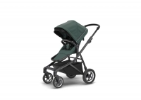 Poussette Thule Sleek - Châssis Black + Nacelle - Mallard Green