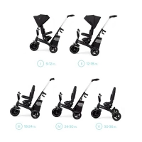 Tricycle Kinderkraft Easytwist - Black